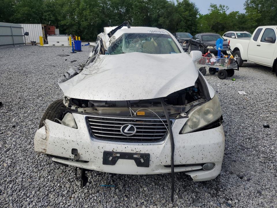 2007 Lexus Es 350 VIN JTHBJ46G072111307 COPART salvage auction — FRONT END, TX - SALVAGE VEHICLE TITLE, sold $975 on 2026-07-13 (photo 5)