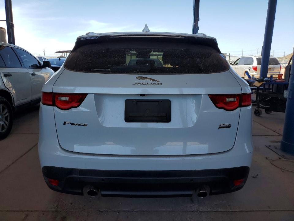 2018 Jaguar F-pace VIN SADCJ2FX3JA250472 COPART salvage auction — MECHANICAL, Az - Certificate Of Title, sold $2,500 on 2026-07-18 (photo 6)