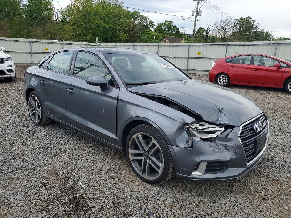 2018 Audi A3 VIN WAUB8GFF6J1004178 COPART salvage auction — FRONT END, Nj - Cert Of Title-Salvage, sold $2,100 on 2026-07-28 (photo 4)