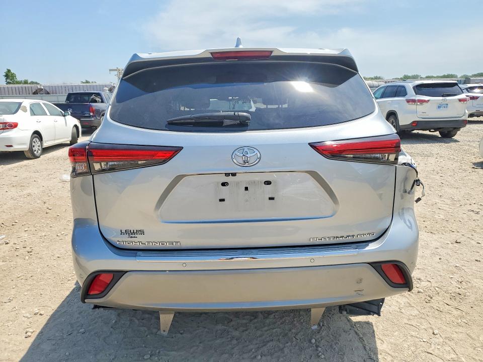 2021 Toyota VIN 5TDFZRBH1MS098708 COPART salvage auction — REAR END, Ks - Cert Of Title-Salvage, sold $300 on 2026-07-30 (photo 6)