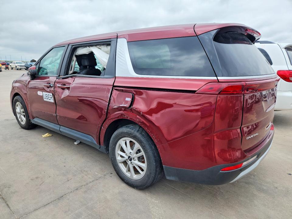 2024 Kia Carnival VIN KNDNB4H34R6389418 COPART salvage auction — SIDE, Tx - Certificate Of Title, sold $10,900 on 2026-07-08 (photo 2)
