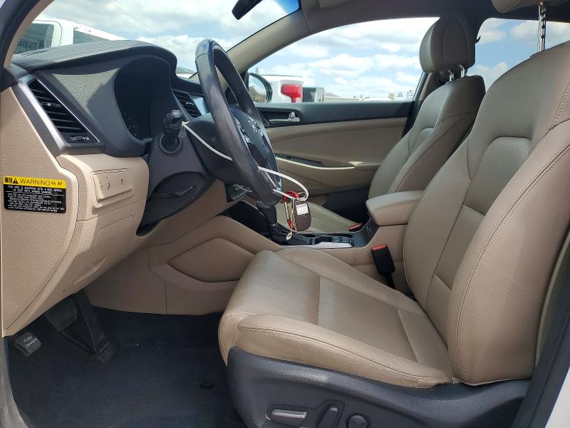 2018 Hyundai Tucson VIN KM8J33A41JU716734 COPART salvage auction — REAR END, Ca - Salvage Certificate, sold $5,300 on 2026-07-16 (photo 7)