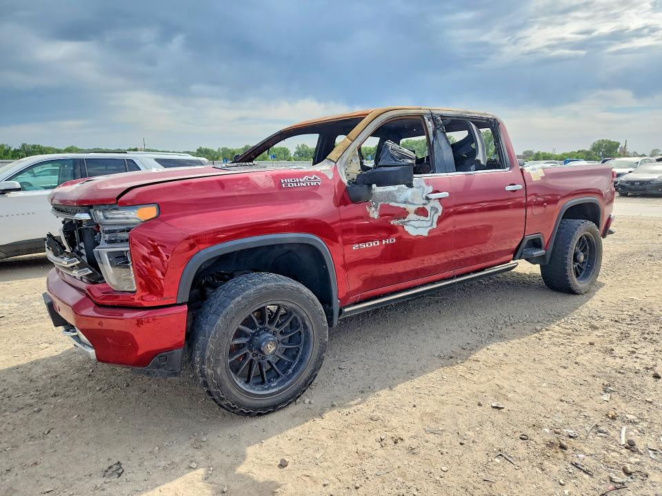 2022 Chevrolet Silverado VIN 1GC4YREY6NF181879 COPART salvage auction — INTERIOR BURN, Tn - Non-Repairable Certificate, sold $5,400 on 2026-07-02 (photo 1)