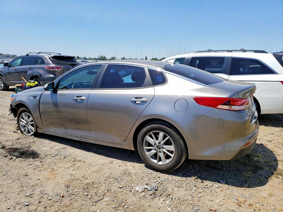 2018 Kia Optima VIN 5XXGT4L30JG187274 COPART salvage auction — VANDALISM, Ca - Salvage Certificate, sold $1,200 on 2026-07-16 (photo 2)