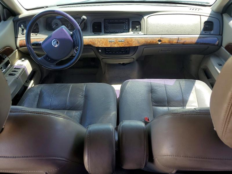 2010 Mercury Grand marquis VIN 2MEBM7FV7AX616434 COPART salvage auction — MINOR DENT/SCRATCHES, Nv - Salvage Title, sold $200 on 2026-08-31 (photo 8)