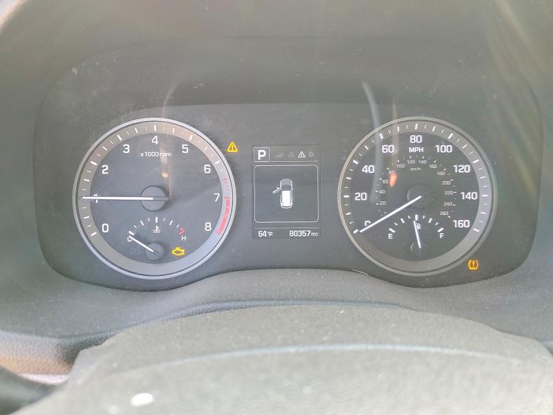 2017 Hyundai VIN KM8J3CA29HU402581 COPART salvage auction — SIDE, Il - Salvage Certificate, sold $3,050 on 2026-07-16 (photo 9)