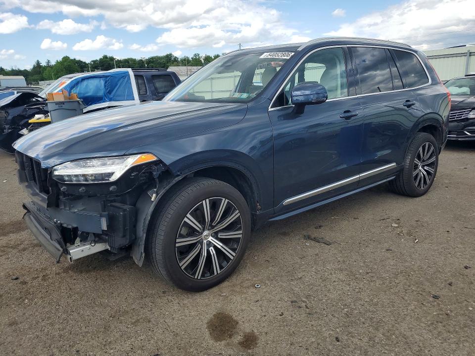 2023 Volvo Xc90 VIN YV4062PN6P1997180 COPART salvage auction — FRONT END, Pa - Certificate Of Salvage, sold $12,800 on 2026-08-04 (photo 1)