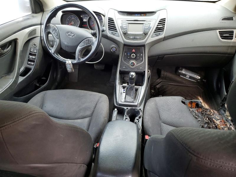2016 Hyundai Elantra VIN KMHDH4AE2GU557311 COPART salvage auction — VANDALISM, Fl - Cert Of Title Slvg Rebuildable, sold $15 on 2026-07-21 (photo 8)