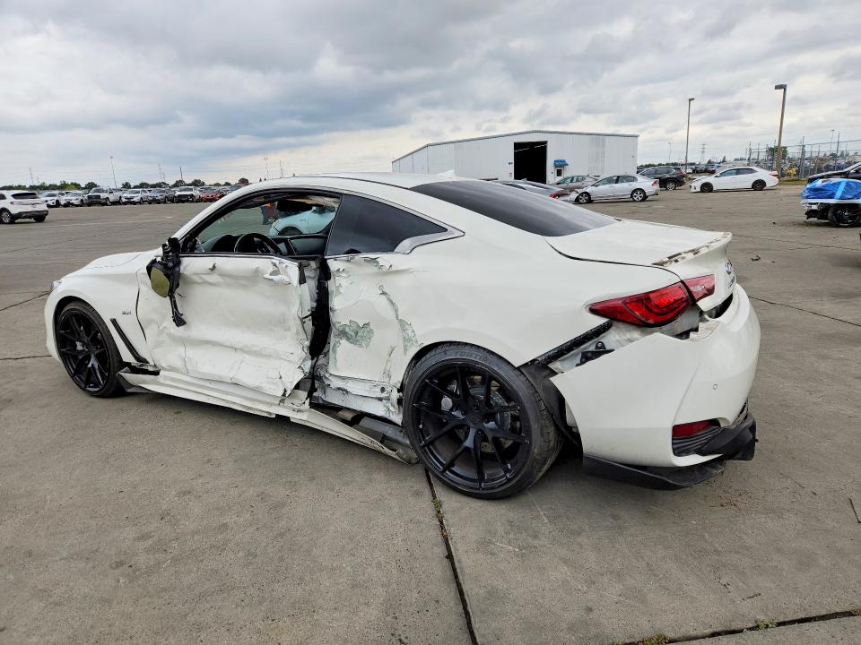 2017 Infiniti Q60 VIN JN1EV7EK7HM362988 COPART salvage auction — SIDE, Ca - Salvage Certificate, sold $1,300 on 2026-07-20 (photo 2)