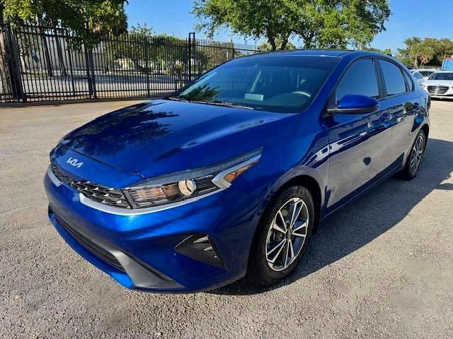 2022 Kia Forte VIN 3KPF24AD4NE464503 COPART salvage auction — DAMAGE HISTORY, Fl - Cert Of Title Slvg Rebuildable, sold $11,300 on 2026-07-28 (photo 1)