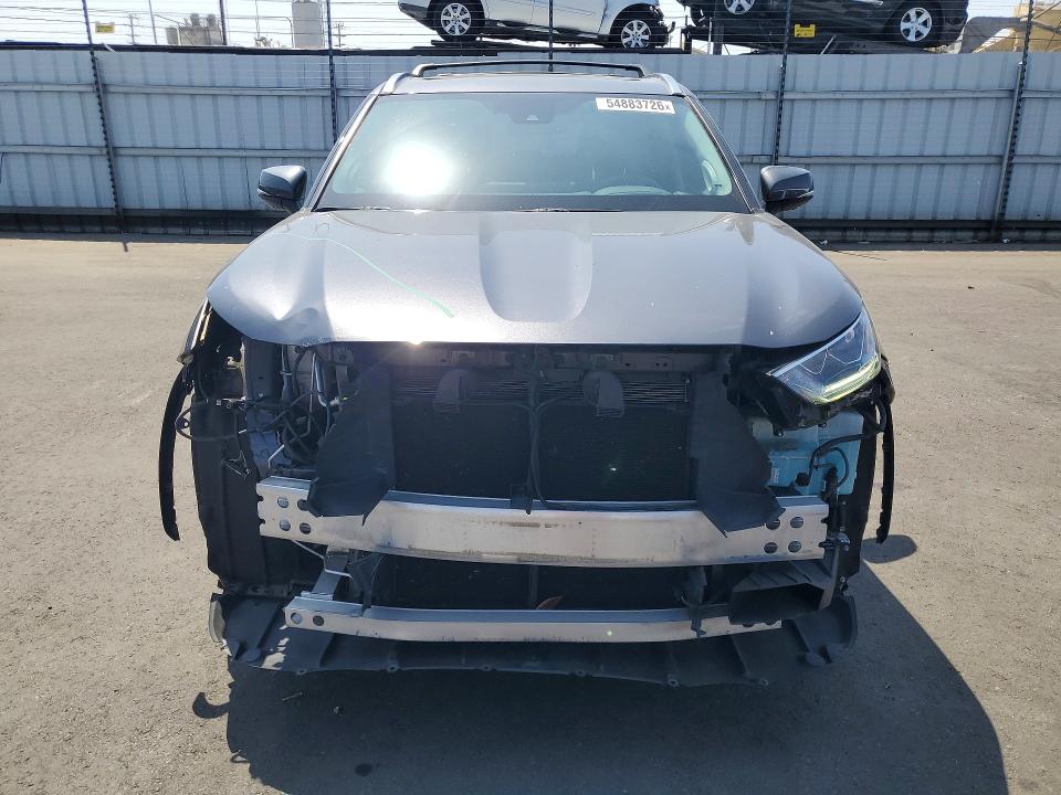 2021 Toyota Highlander VIN 5TDFZRAH5MS039789 COPART salvage auction — FRONT END, Ca - Salvage Certificate, sold $17,100 on 2026-07-13 (photo 5)