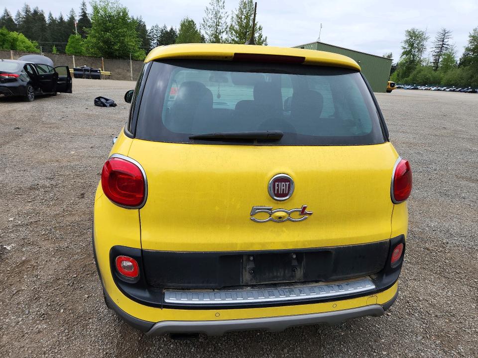 2014 Fiat 500 VIN ZFBCFADHXEZ019873 COPART salvage auction — FRONT END, Wa - Bill Of Sale, sold $325 on 2026-07-02 (photo 6)