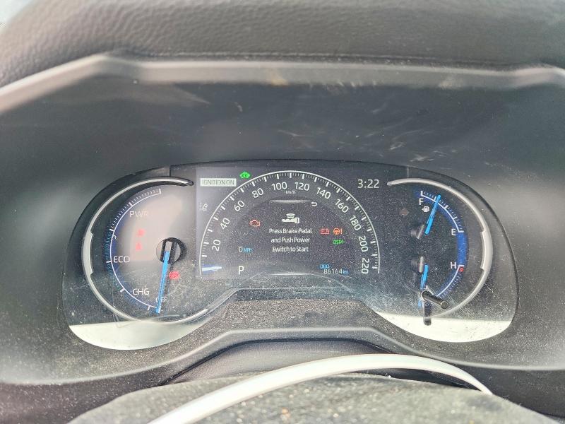 2023 Toyota Rav4 hybrid VIN 2T3RWRFV9PW158954 COPART salvage auction — SIDE, On - Permit No Brand - Unfit, sold $17,400 on 2026-07-02 (photo 9)