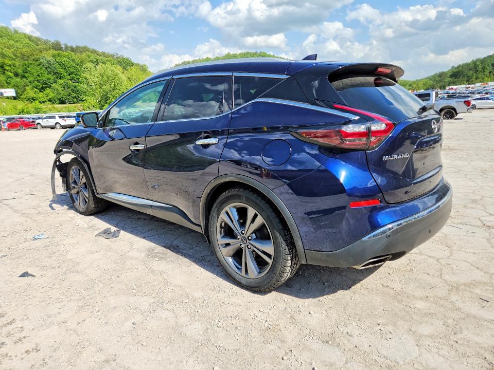 2024 Nissan Murano VIN 5N1AZ2DSXRC105640 COPART salvage auction — FRONT END, Oh - Cert Of Title-Salvage, sold $4,050 on 2026-07-02 (photo 2)