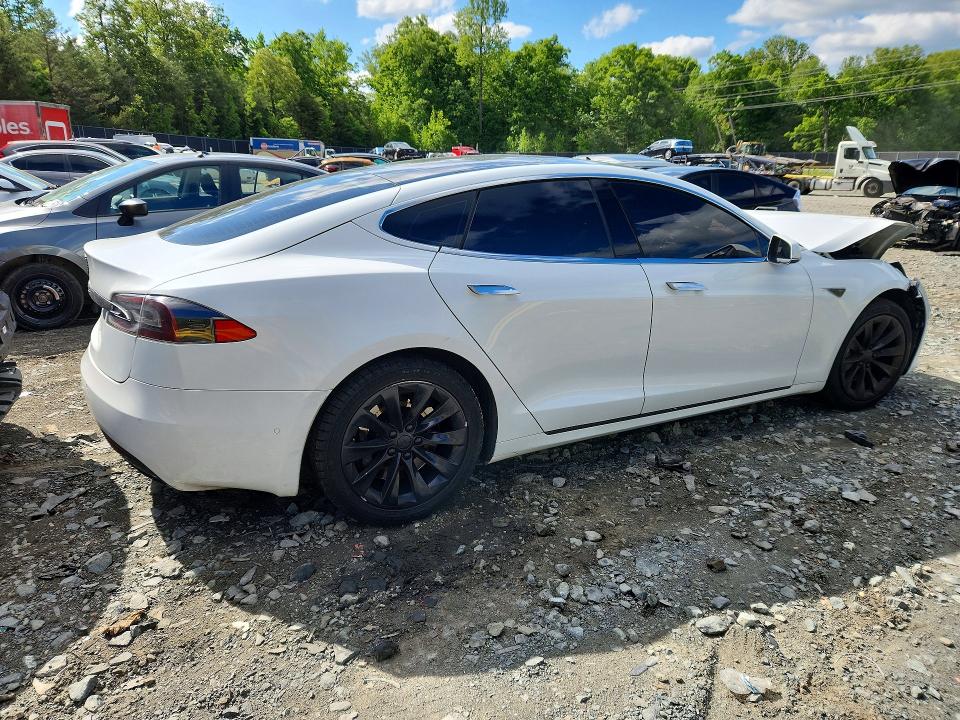 2016 Tesla Model s VIN 5YJSA1E11GF156024 COPART salvage auction — FRONT END, Md - Cert Of Salvage > 75% Damage, sold $2,250 on 2026-07-31 (photo 3)