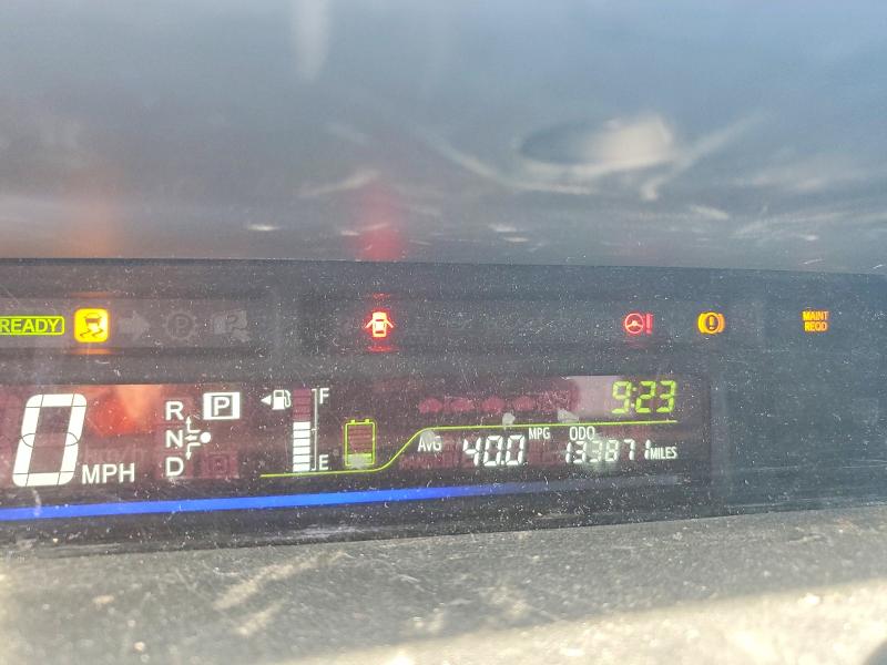 2013 Toyota Prius v VIN JTDZN3EU1D3227014 COPART salvage auction — FRONT END, Sc - Cert Of Title-Salvage, sold $2,650 on 2026-07-22 (photo 9)