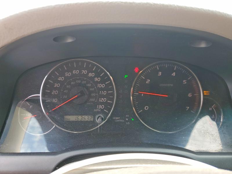 2003 Lexus Gx 470 VIN JTJBT20X830013055 COPART salvage auction — FRONT END, IN - CERT OF TITLE-SALVAGE TITLE, sold $550 on 2026-07-21 (photo 9)