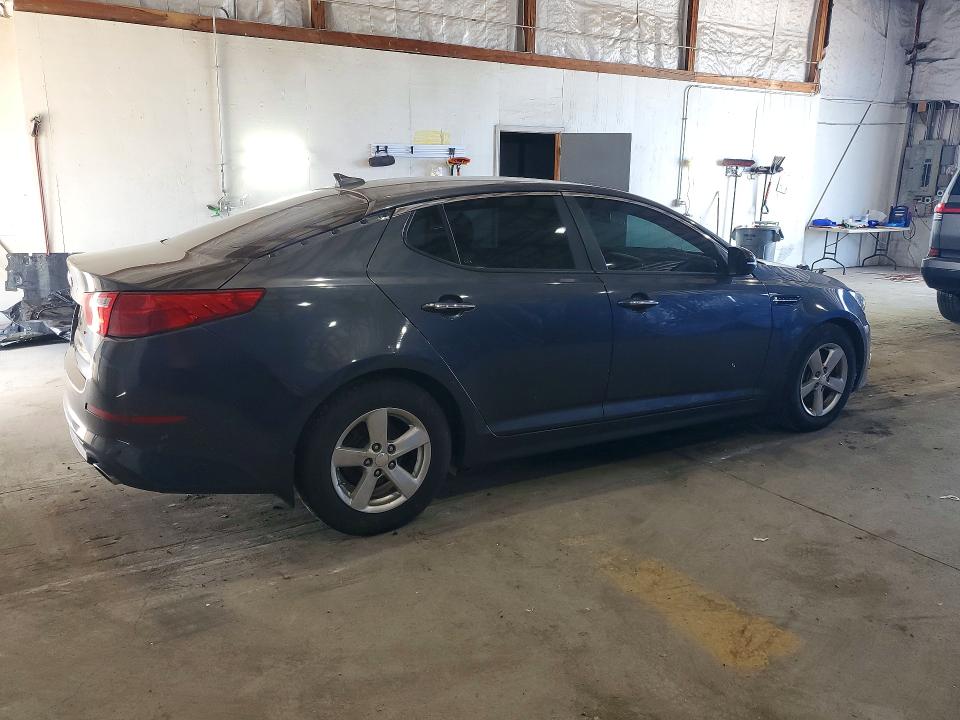2015 Kia Optima VIN KNAGM4A72F5626308 COPART salvage auction — FRONT END, KY - CERTIFICATE OF TITLE, sold $275 on 2026-07-09 (photo 3)
