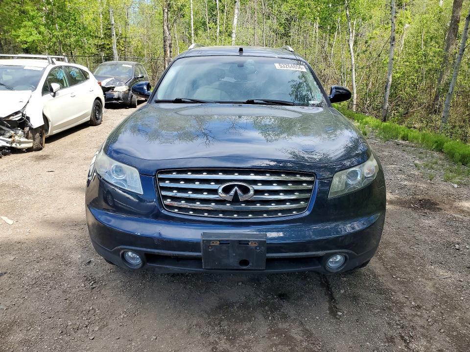 2005 Infiniti Fx45 VIN JNRBS08W85X400298 COPART salvage auction — UNDERCARRIAGE, ON - PERMIT NO BRAND - UNFIT, sold $400 on 2026-07-14 (photo 5)