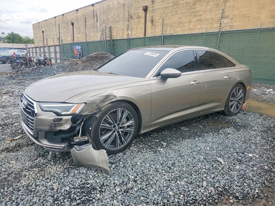 2019 Audi A6 VIN WAUL2AF24KN089029 COPART salvage auction — FRONT END, Salvage Title, sold $9,400 on 2026-07-09 (photo 1)
