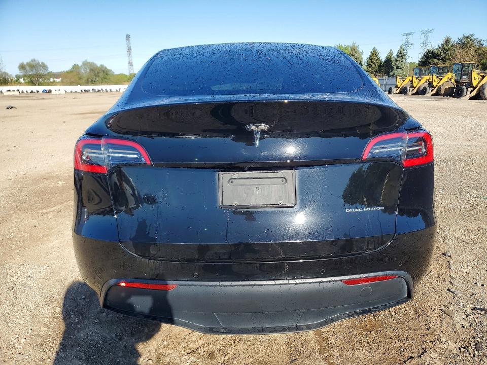 2021 Tesla Model y VIN 5YJYGDEE6MF107961 COPART salvage auction — FRONT END, Il - Salvage Certificate, sold $5,900 on 2026-07-14 (photo 6)