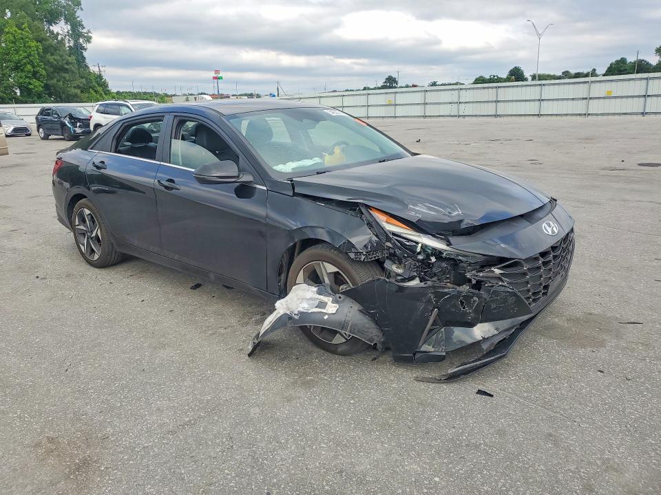 2022 Hyundai VIN KMHLP4AG0NU365477 COPART salvage auction — FRONT END, Nc - Salvage Certificate Of Title, sold $4,250 on 2026-07-23 (photo 4)
