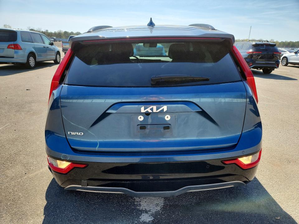 2024 Kia Niro VIN KNDCR3L11R5128367 COPART salvage auction — REAR END, NY - MV-907A SALVAGE CERTIFICATE, sold $11,300 on 2026-07-06 (photo 6)