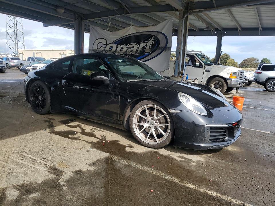 2017 Porsche 911 VIN WP0AA2A91HS108315 COPART salvage auction — REAR END, Ca - Dlr/Dis/Exp Only Salvage Title, sold $32,250 on 2026-07-28 (photo 4)