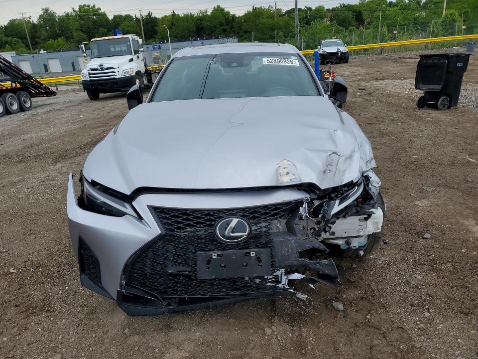 2023 Lexus Is VIN JTHGZ1E20P5028803 COPART salvage auction — FRONT END, Md - Cert Of Salvage > 75% Damage, sold $8,700 on 2026-07-02 (photo 5)