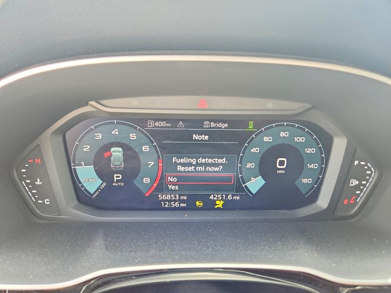 2022 Audi VIN WA1EECF39N1088780 COPART salvage auction — SIDE, Tx - Salvage Vehicle Title, sold $9,000 on 2026-07-30 (photo 9)