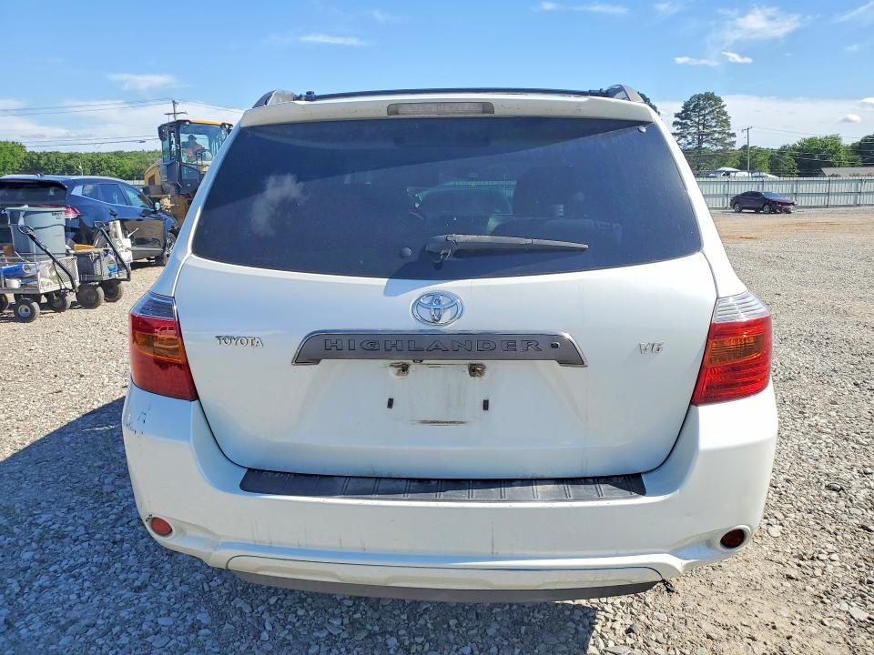 2008 Toyota Highlander VIN JTEDS43A182057262 COPART salvage auction — BURN, Ar - Cert Of Title-Salvage, sold $900 on 2026-07-08 (photo 6)