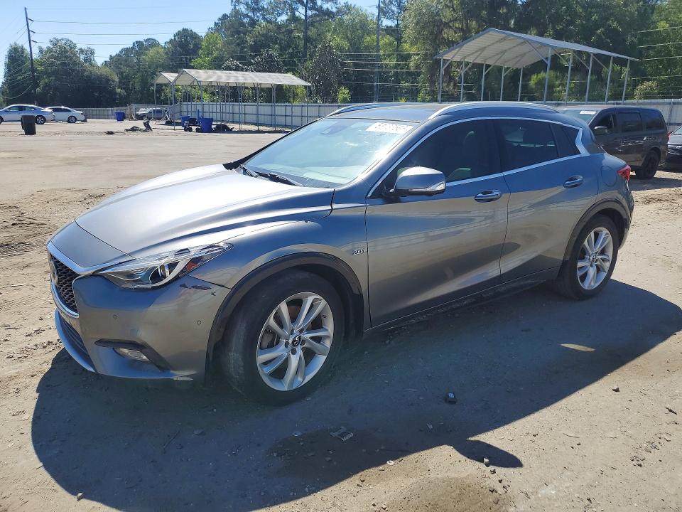 2018 Infiniti Qx30 VIN SJKCH5CP7JA042007 COPART salvage auction — FRONT END, Ga - Certificate Of Title, sold $4,900 on 2026-07-13 (photo 1)