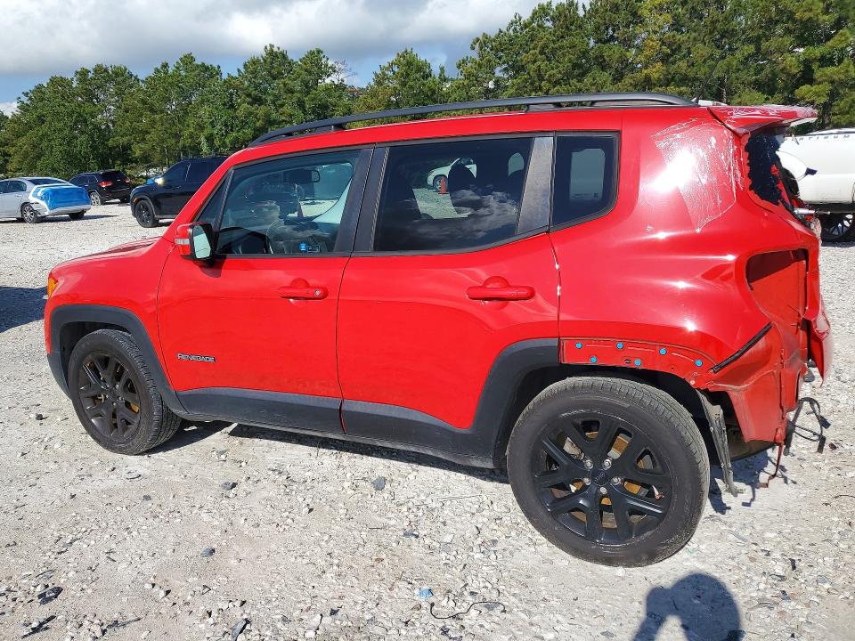 2017 Jeep Renegade VIN ZACCJABB1HPG44952 COPART salvage auction — REAR END, Tx - Certificate Of Title, sold $2,150 on 2026-07-07 (photo 2)