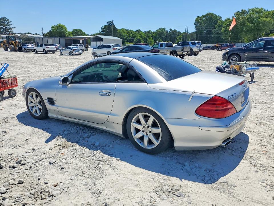 2004 Mercedes-benz Sl-class VIN WDBSK75F13F049703 COPART salvage auction — MINOR DENT/SCRATCHES, GA - BILL OF SALE - PARTS ONLY, sold $925 on 2026-08-17 (photo 2)
