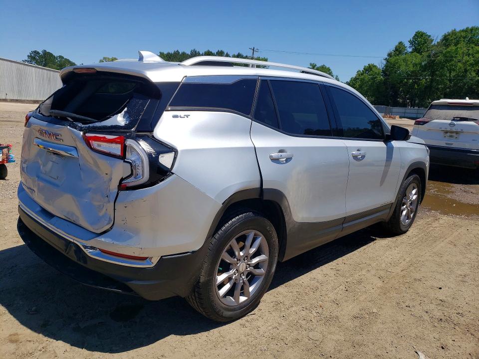 2022 Gmc Terrain VIN 3GKALPEV5NL193351 COPART salvage auction — REAR END, La - Cert Of Title-Salvage, sold $9,400 on 2026-07-31 (photo 3)