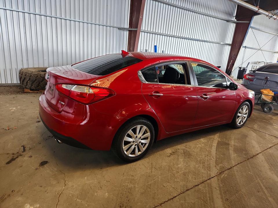 2015 Kia Forte VIN KNAFX4A82F5357982 COPART salvage auction — VANDALISM, Ca - Salvage Certificate, sold $1,450 on 2026-07-16 (photo 3)