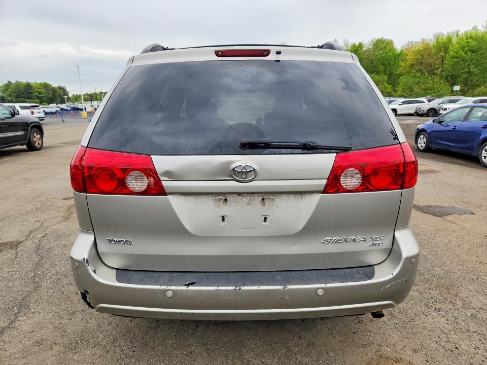 2008 Toyota Sienna VIN 5TDBK22C48S021951 COPART salvage auction — SIDE, Ct - Certificate Of Title, sold $1,200 on 2026-07-06 (photo 6)