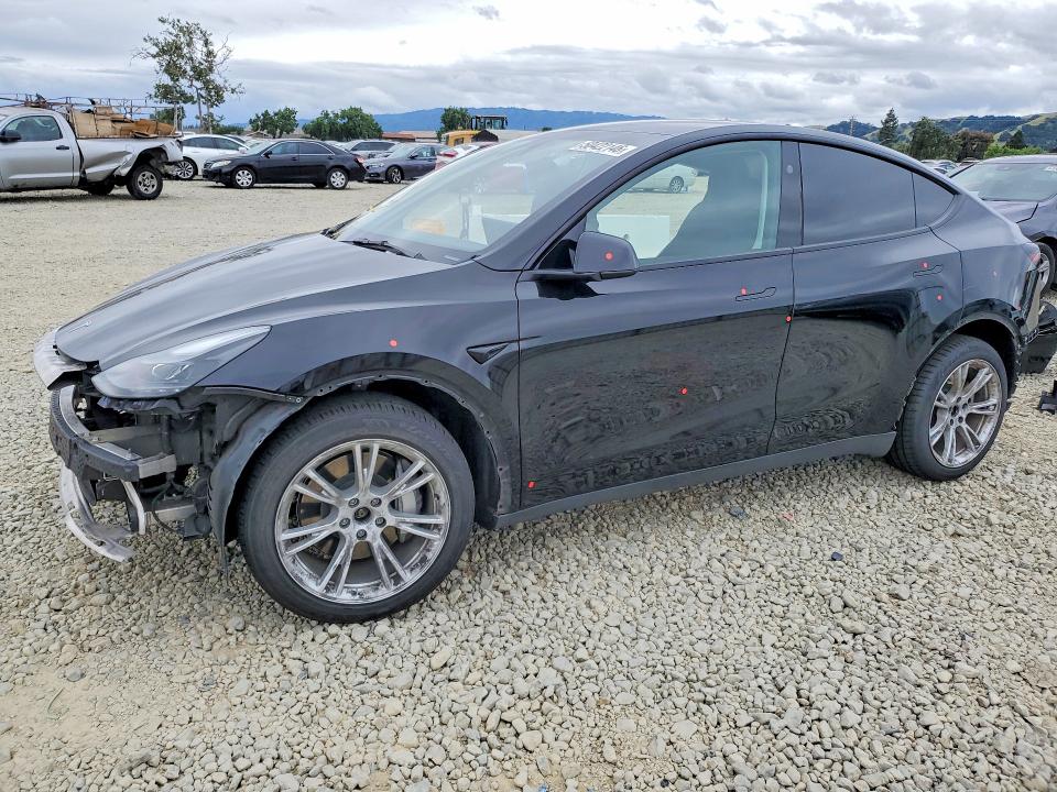 2023 Tesla Model y VIN 7SAYGDEE9PF812518 — COPART salvage auction photo