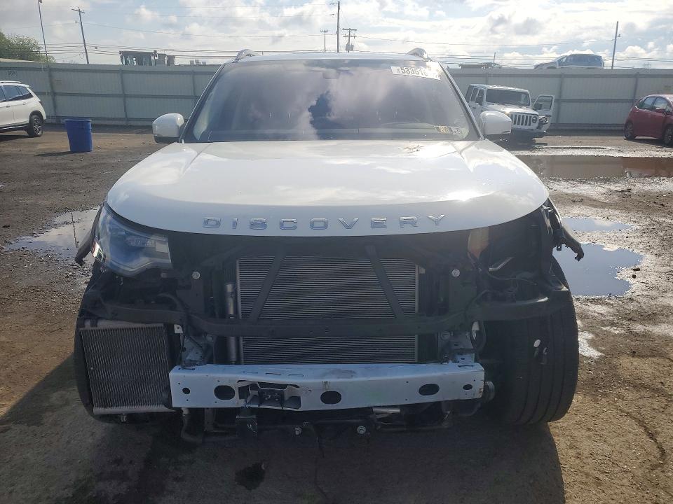 2022 Land rover VIN SALRJ2EX8N2460968 COPART salvage auction — FRONT END, Pa - Certificate Of Salvage, sold $225 on 2026-07-24 (photo 5)