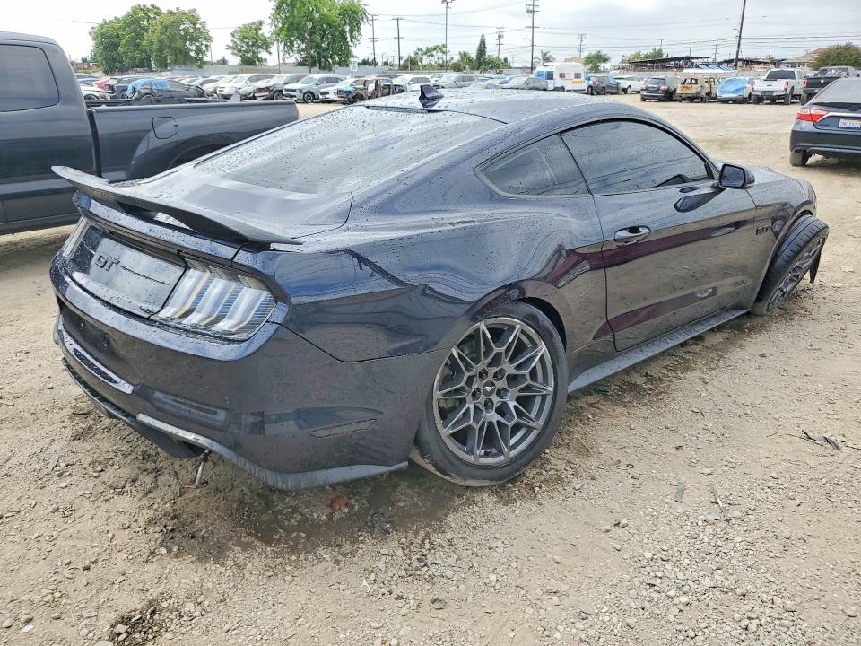 2021 Ford Mustang VIN 1FA6P8CF5M5153038 COPART salvage auction — FRONT END, Ca - Salvage Certificate, sold $14,400 on 2026-07-02 (photo 3)