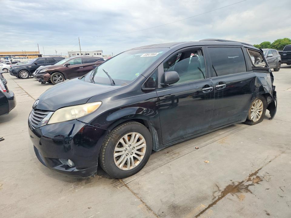 2011 Toyota Sienna VIN 5TDYK3DC2BS120627 COPART salvage auction — REAR END, Tx - Salvage Vehicle Title, sold $750 on 2026-07-30 (photo 1)