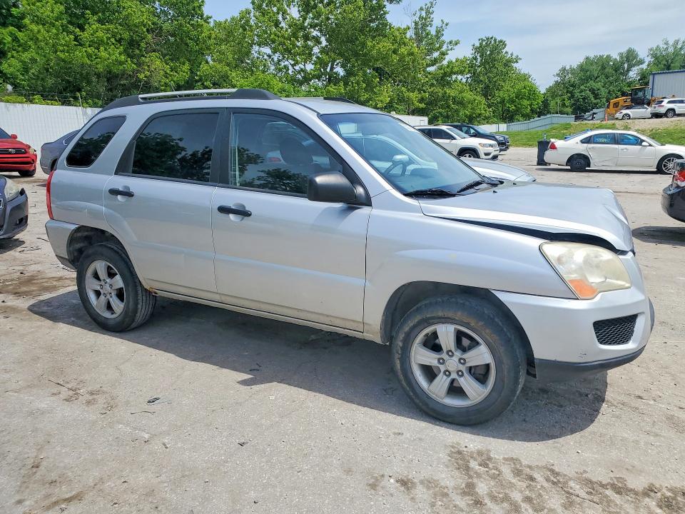 2010 Kia Sportage VIN KNDKG3A47A7667468 COPART salvage auction — FRONT END, Mo - Salvage Certificate Of Title, sold $325 on 2026-07-10 (photo 4)