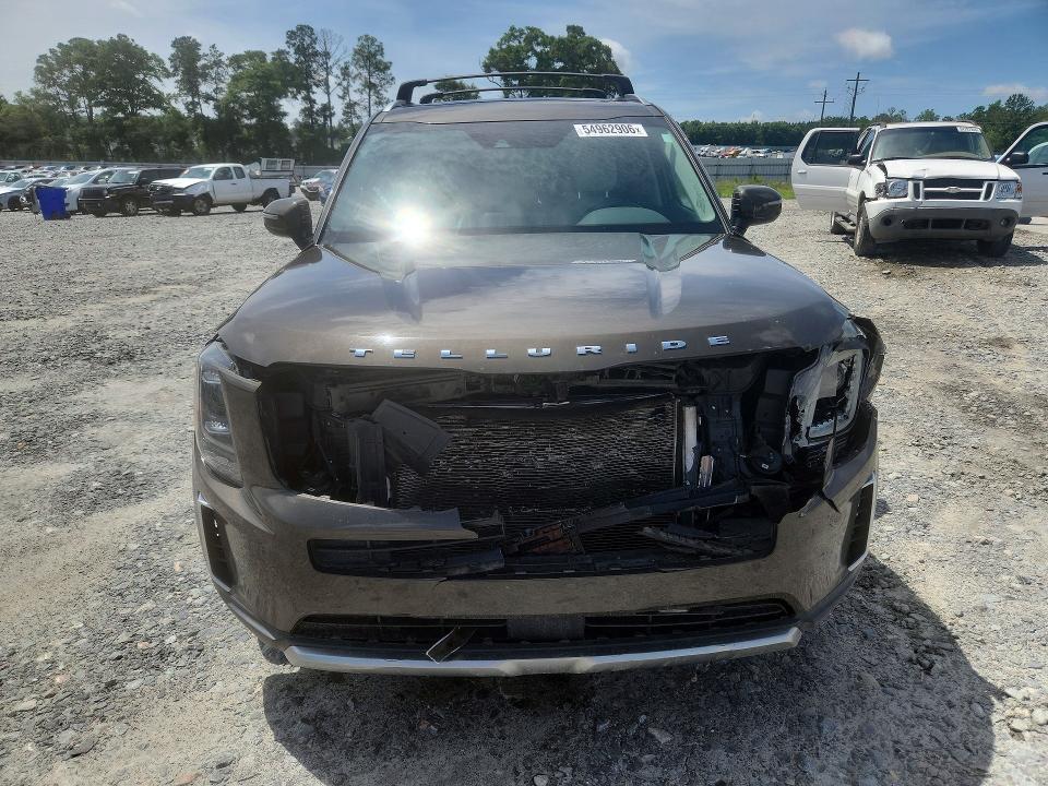 2021 Kia Telluride VIN 5XYP34HCXMG106211 COPART salvage auction — FRONT END, Ga - Cert Of Title-Salvage, sold $5,200 on 2026-07-09 (photo 5)