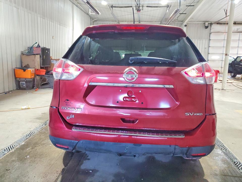 2015 Nissan VIN KNMAT2MV1FP513092 COPART salvage auction — REAR END, Pa - Certificate Of Salvage, sold $2,050 on 2026-07-09 (photo 6)