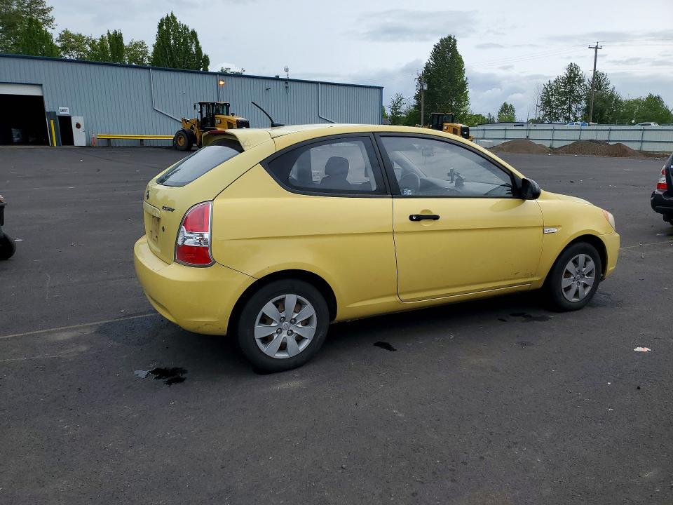 2008 Hyundai Accent VIN KMHCM36C58U102947 COPART salvage auction — SIDE, Or - Salvage Title Certificate, sold $1,150 on 2026-07-06 (photo 3)
