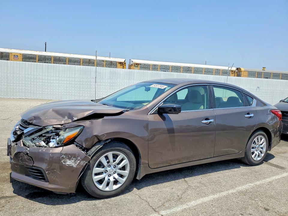 2016 Nissan Altima VIN 1N4AL3AP0GN393199 COPART salvage auction — FRONT END, Ca - Salvage Certificate, sold $1,400 on 2026-07-10 (photo 1)