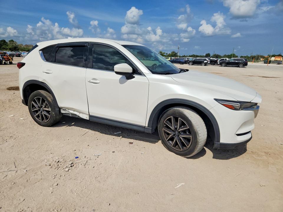 2017 Mazda Cx-5 VIN JM3KFADLXH0228477 COPART salvage auction — FRONT END, Fl - Cert Of Title Slvg Rebuildable, sold $4,600 on 2026-07-16 (photo 4)
