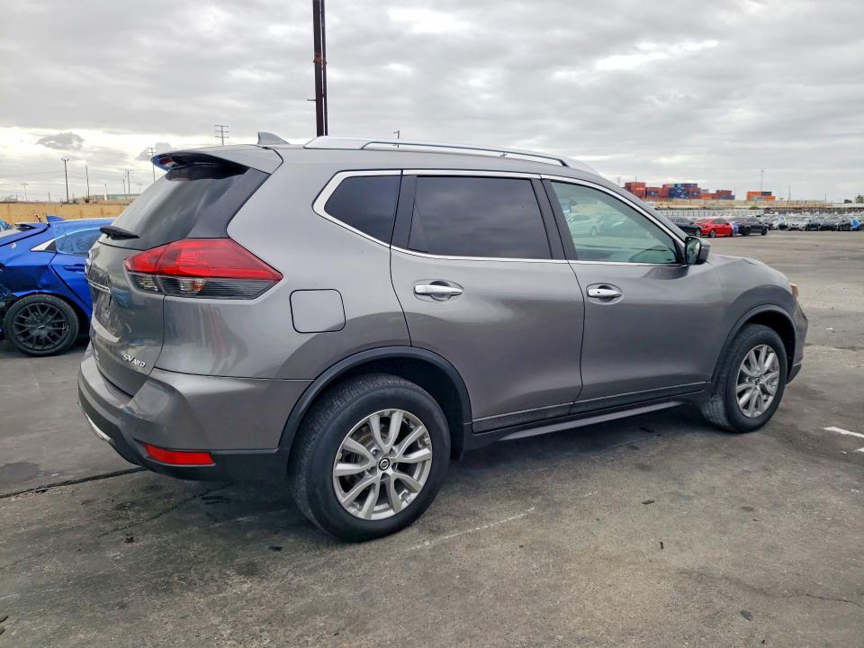 2018 Nissan Rogue VIN KNMAT2MV3JP549813 COPART salvage auction — REAR END, Ca - Salvage Certificate, sold $2,600 on 2026-07-31 (photo 3)