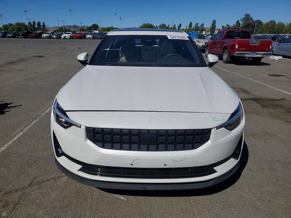 2021 Polestar 2 VIN LPSED3KA5ML018203 COPART salvage auction — REAR END, Ca - Salvage Certificate, sold $7,500 on 2026-07-06 (photo 5)