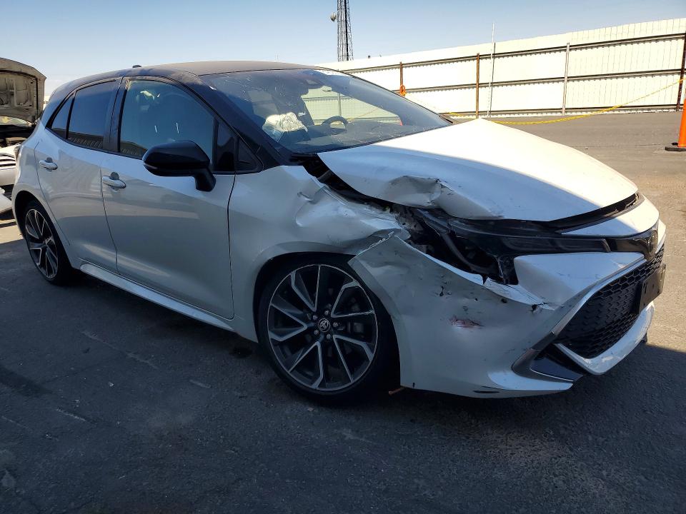 2021 Toyota Corolla VIN JTNC4MBE1M3136543 COPART salvage auction — FRONT END, Ca - Salvage Certificate, sold $2,750 on 2026-07-09 (photo 4)